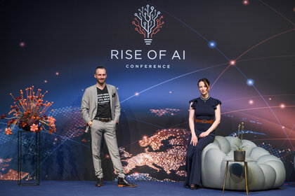 Fabian & Veronika Westerheide, Rise of AI © Thomas Tiefseetaucher
