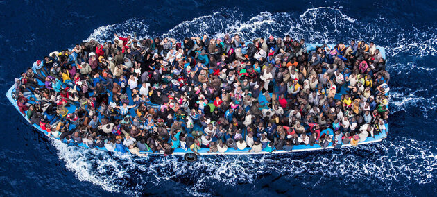 © The Italian Coastguard / Massimo Sestini