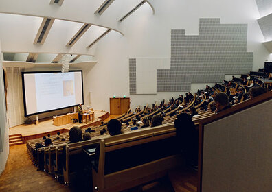 Students in auditorium